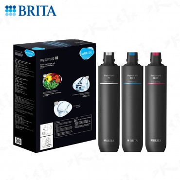 BRITA mypure pro X6 專用替換濾芯組